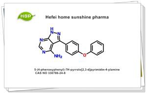 5- (4-fenoxifenil) -7H-pirrolo [2,3-d] pirimidin-4-ilamina CAS NO 330786-24-8