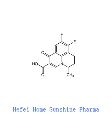 Ácido 8, 9-difluoro - 5 - metil-6,7-di-hidro-1-oxo-1h, 5 h-benzo (ij) quinolizina-2-carboxílico CAS {{ 0}} 0076-47-7