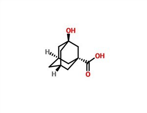 3-Hydroxy-1-Adamantane Carboxílico Ácido CAS 42711-75-1