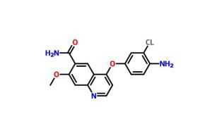 4- (4-amino-3-clorofenoxi) -7-metoxiquinolina-6-carboxamida CAS 417722-93-1