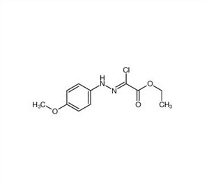 Ácido acético, 2-cloro-2-[2-(4-metoxifenil)hidzinylidene], Ethyl Ester CAS 27143-07-3