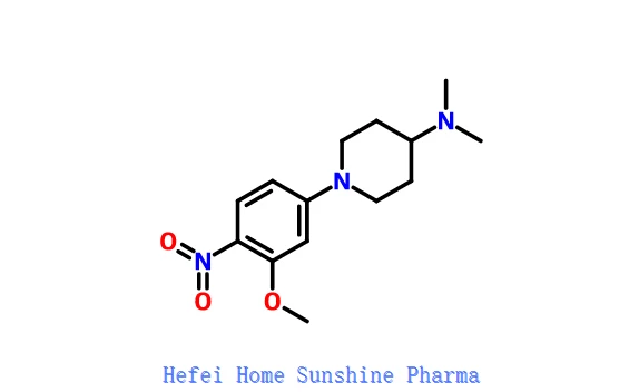 1- (5-metoxi-2-metil-4-nitrofenil) -N, N-diMetilpiperidin-4-aMina CAS 1089279-90-2