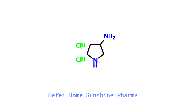 Dicloridrato de 3-aminopirrolidina CAS 103831-11-4