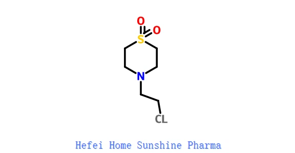 1,1-dióxido de 4- (2-cloroetil) tiomorfolina CAS 55160-66-2