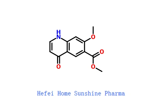 Metil 7-metoxi-4-oxo-1,4-dihidroquinolina-6-carboxilato CAS 205448-65-3