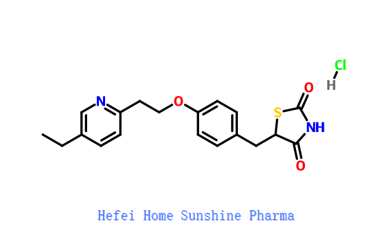 Cloridrato de pioglitazona CAS 112529-15-4