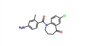 1- (4-Amino-2-metilbenzoil) -7-cloro-1,2,3,4-tetrahidro-5H-1-benzazepin-5-ona CAS 137977-97-0