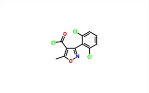 Cloreto de 3- (2,6-diclorofenil) -5-metilisoxazol-4-carbonil CAS 4462-55-9