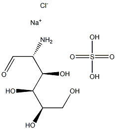 Cloreto de sódio sulfato de glucosamina CAS 1296149-13-7