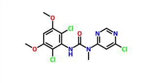 N- (6-cloro-4-pirimidinil) -N '- (2,6-dicloro-3,5-dimetoxifenil) -N-metilureia CAS 1802253-30-0