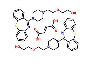 Fumarato de quetiapina CAS 111974-72-2