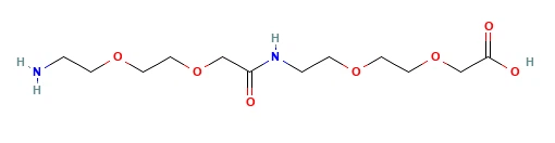 Ácido 17-amino-10-oxo-3,6,12,15-tetraoxa-9-azaheptadecan-1-óico CAS 1143516-05-5